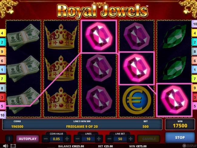 The game pays left to right, right to left and on adjacent. - Free Slots 247