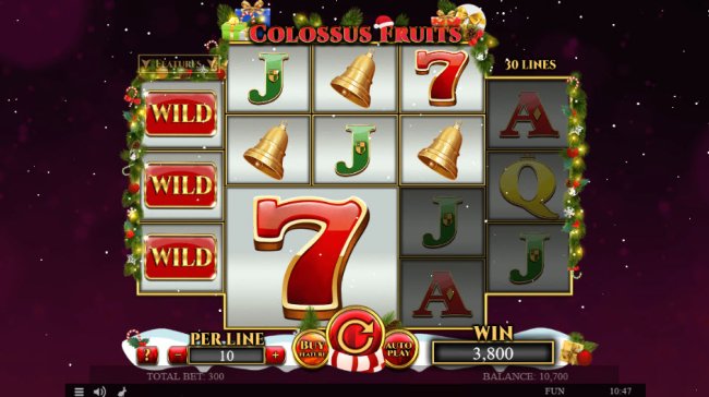 Free Slots 247 image of Colossus Fruits Christmas Edition