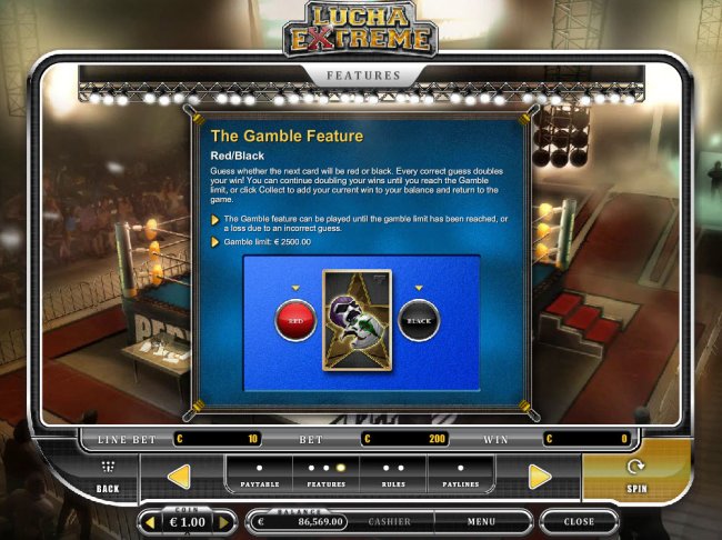 Gamble Feature Rules by Free Slots 247