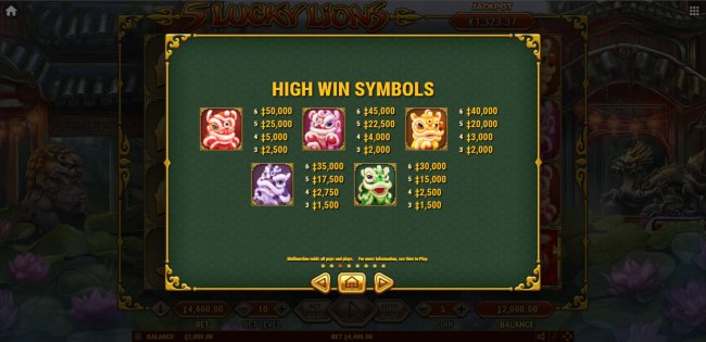 5 Lucky Lions by Free Slots 247