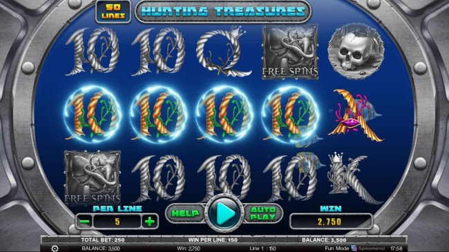 Free Slots 247 image of Hunting Treasures