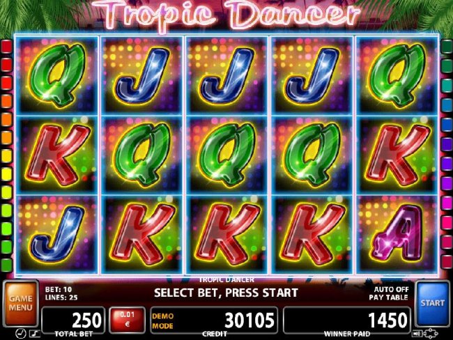 Tropic Dancer by Free Slots 247
