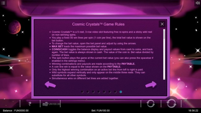 Cosmic Crytsals screenshot