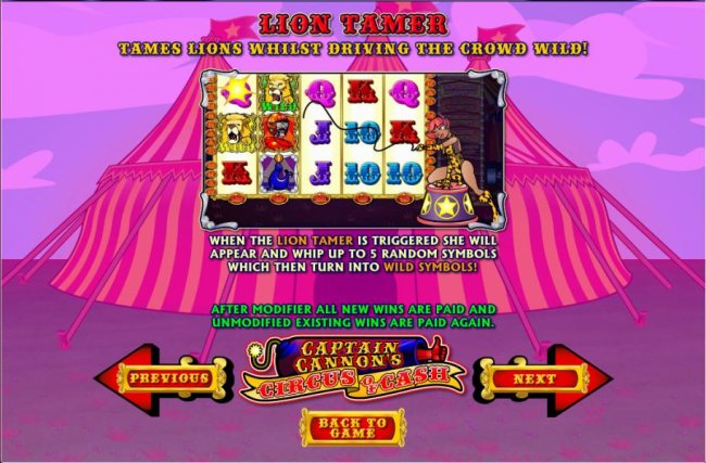 Captain Cannon's Circus of Cash screenshot