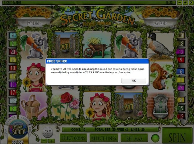 Free Slots 247 image of Secret Garden
