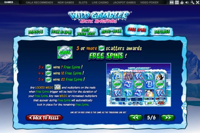 Wild Gambler Artic Adventure screenshot
