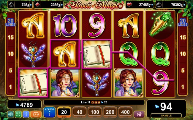 Multiple winning paylines by Free Slots 247