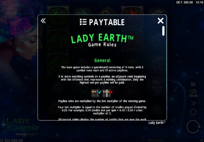 Lady Earth screenshot