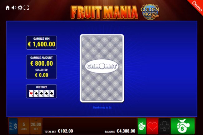 Fruit Mania Golden Nights Bonus screenshot
