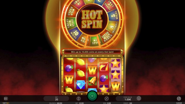 Free Slots 247 - Wheel feature activated