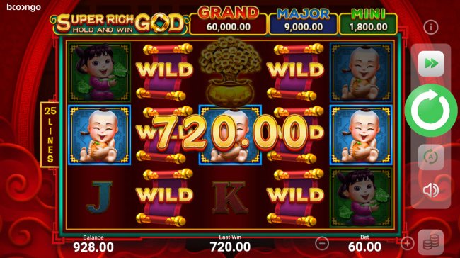 Super Rich God Hold and Win by Free Slots 247