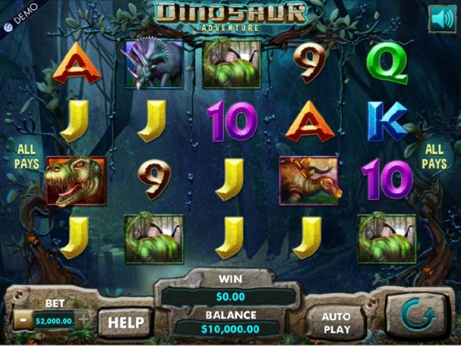 Dinosaur Adventure by Free Slots 247