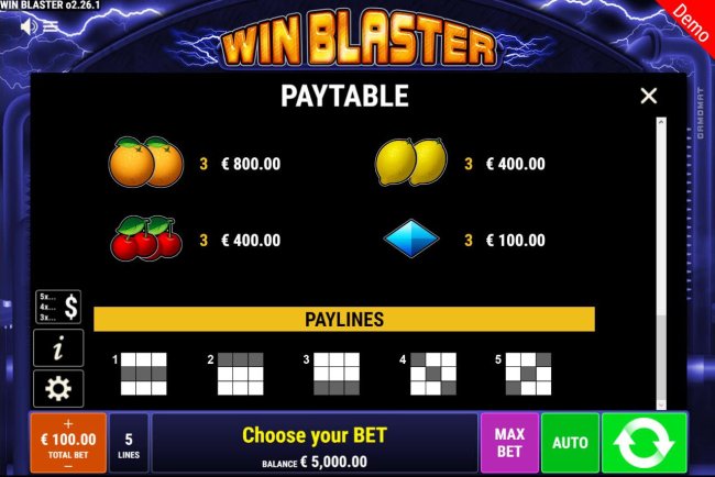 Free Slots 247 image of Win Blaster