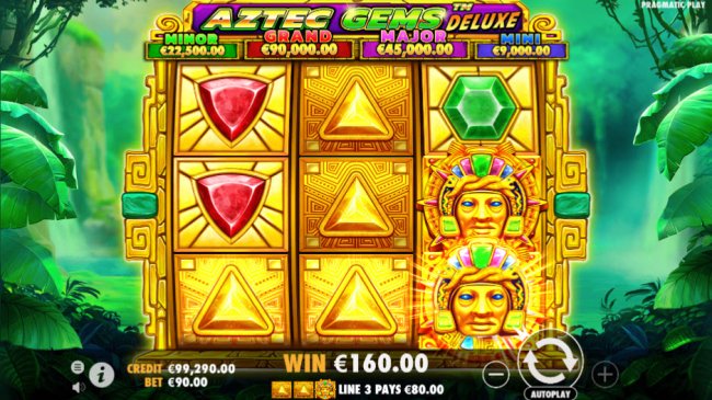 Aztec Gems Deluxe by Free Slots 247