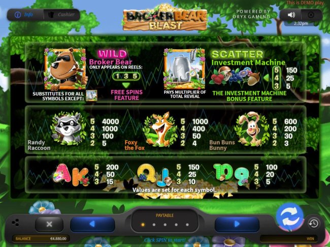 Broker Bear Blast screenshot