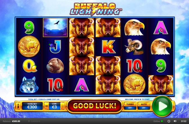 Free Slots 247 image of Buffalo Lightning