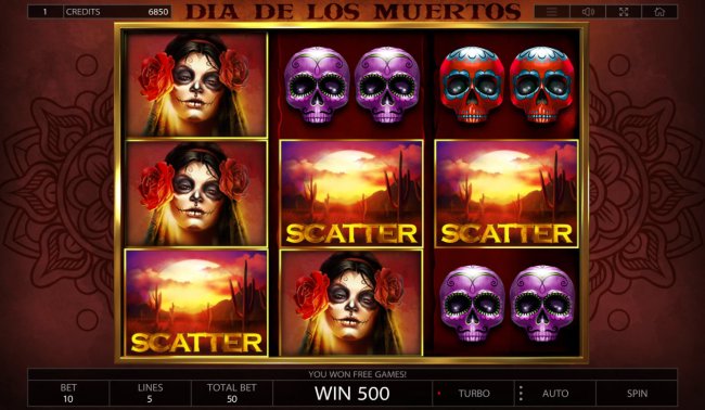 Free Slots 247 image of Dia De Los Muertos