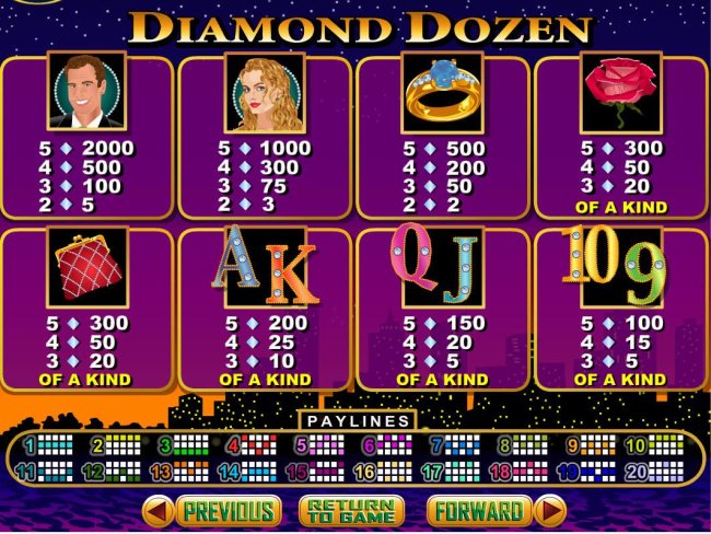 Diamond Dozen by Free Slots 247