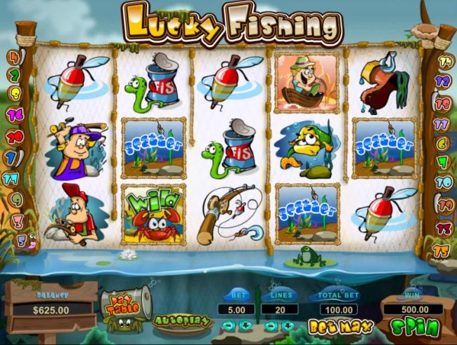 Lucky Fishing screenshot