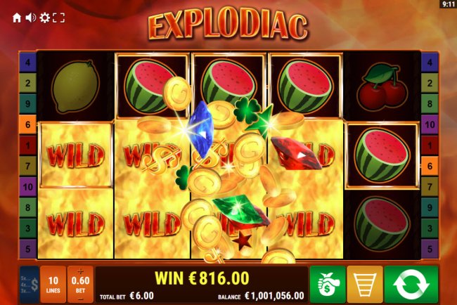 Explodiac by Free Slots 247