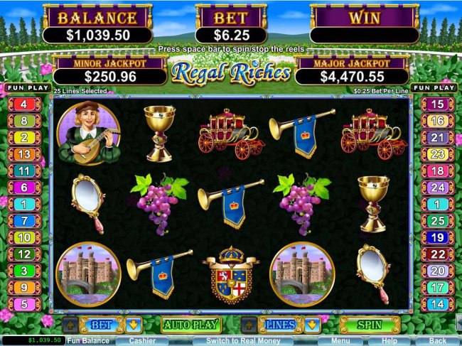 Free Slots 247 image of Regal Riches