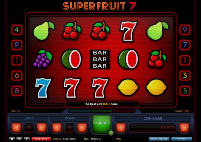 Super Fruit 7 by Casino Bonus Lister