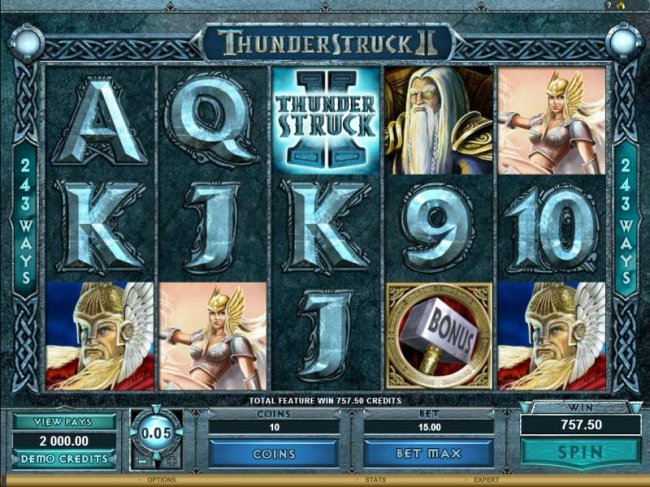 Thunderstruck II by Free Slots 247