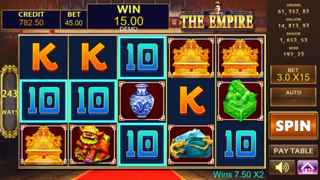 Free Slots 247 image of The Empire