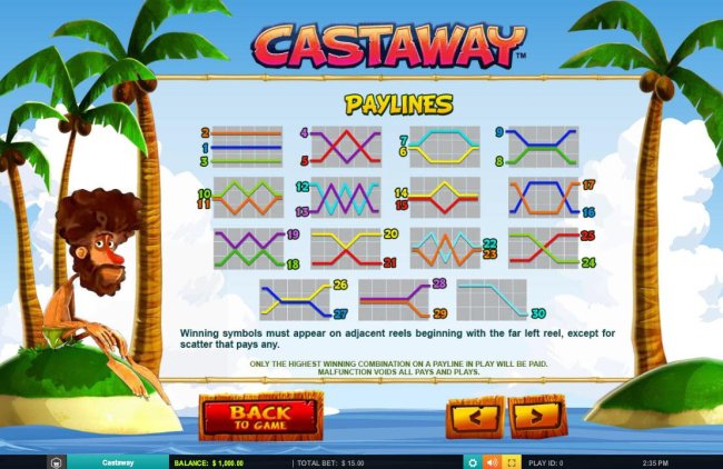 Free Slots 247 image of Castaway