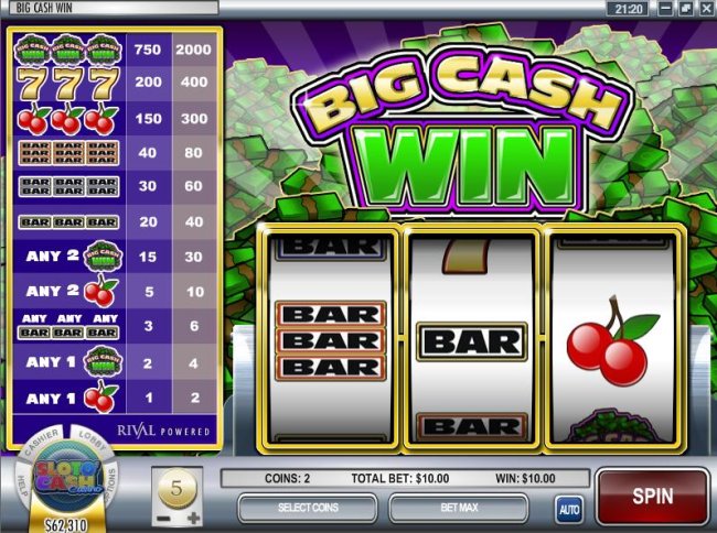 Big Cash Win screenshot