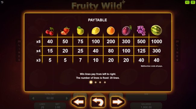 Fruity Wild screenshot