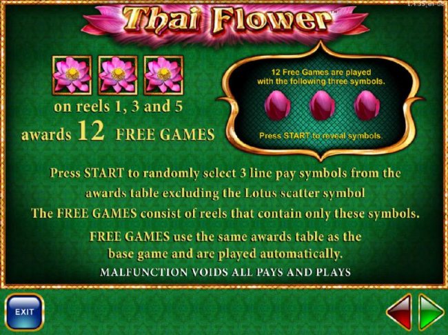 Thai Flower by Free Slots 247