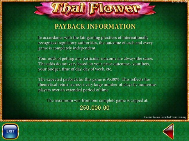 Thai Flower screenshot