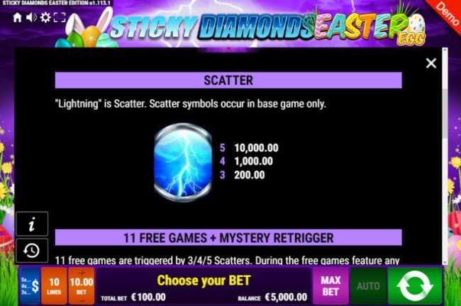 Free Slots 247 image of Sticky Diamonds Easter Egg