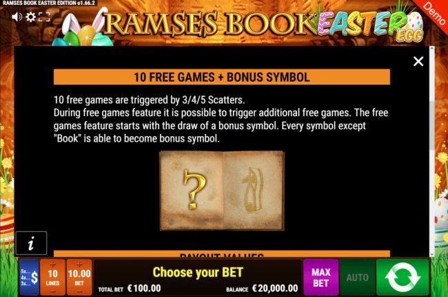 Free Slots 247 image of Ramses Book Easter Egg