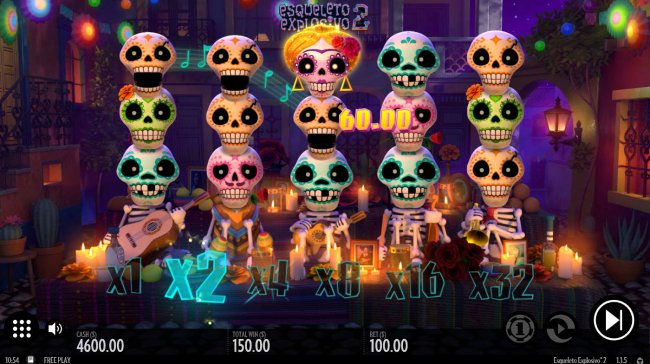 Free Slots 247 image of Esqueleto Explosivo 2