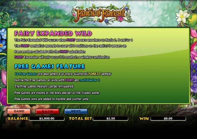 how to play fairy expanded wild and free games feature - Free Slots 247