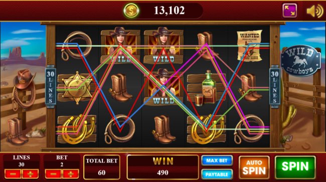 Wild Cowboys by Free Slots 247
