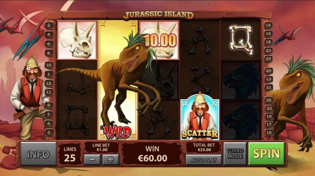 Free Slots 247 image of Jurassic Island