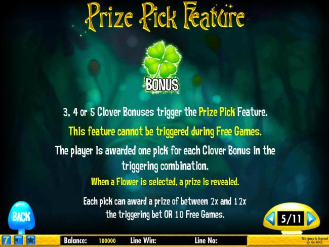 Free Slots 247 - Prize Pick Feature Rules