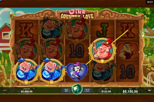 Oink Country Love by Free Slots 247