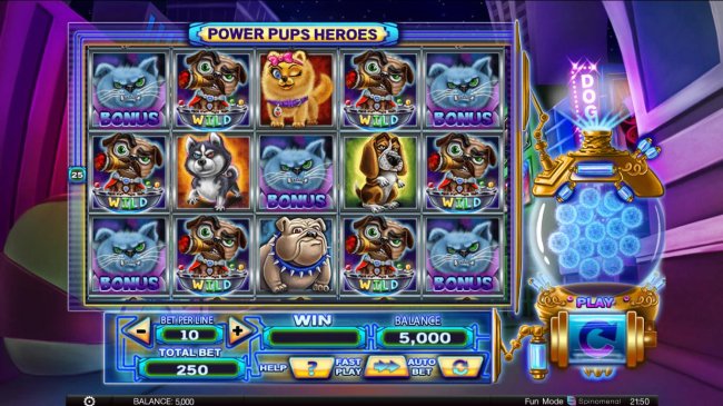 Power Pups Heroes by Free Slots 247