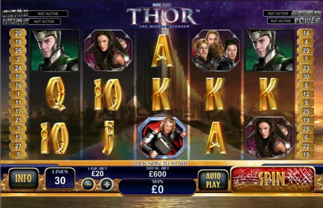 Thor the Mighty Avenger by Free Slots 247