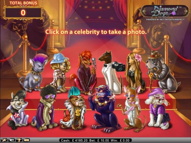 click on a celebrity to collect your jackpot by Free Slots 247
