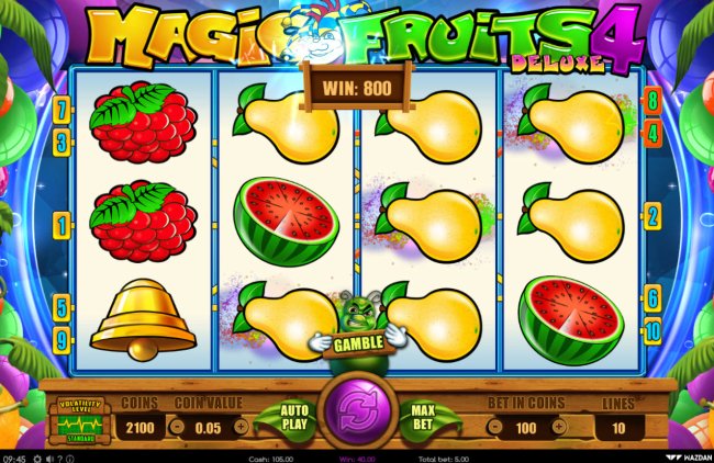 Magic Fruits 4 Deluxe screenshot
