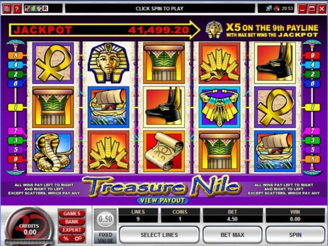 Treasure Nile screenshot