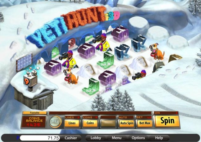 Yeti Hunt i3D by Free Slots 247