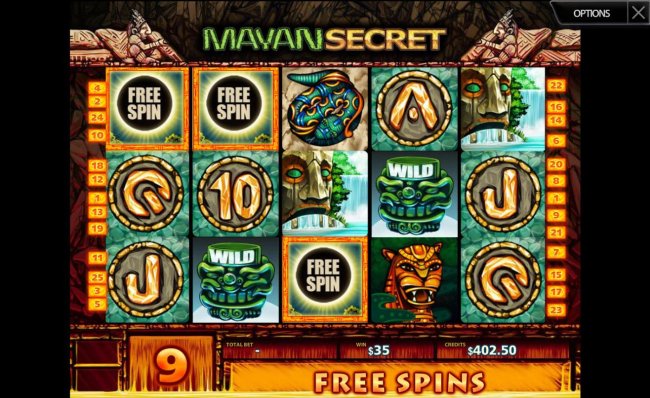 Free Slots 247 - Free Spins can be re-triggered by landing 3 or more scatter symbols on the reels during the bonus feature.