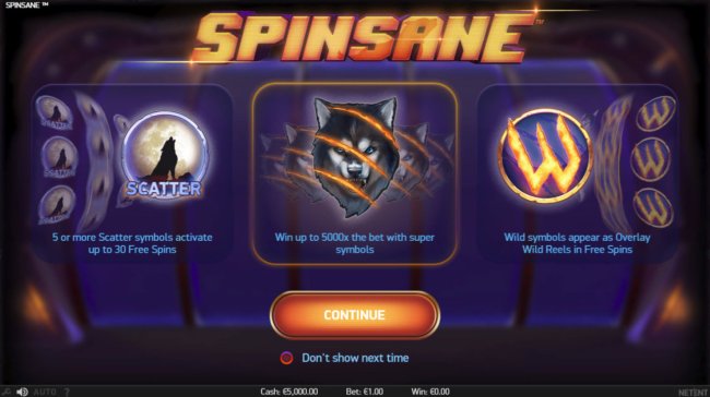 Spinsane screenshot
