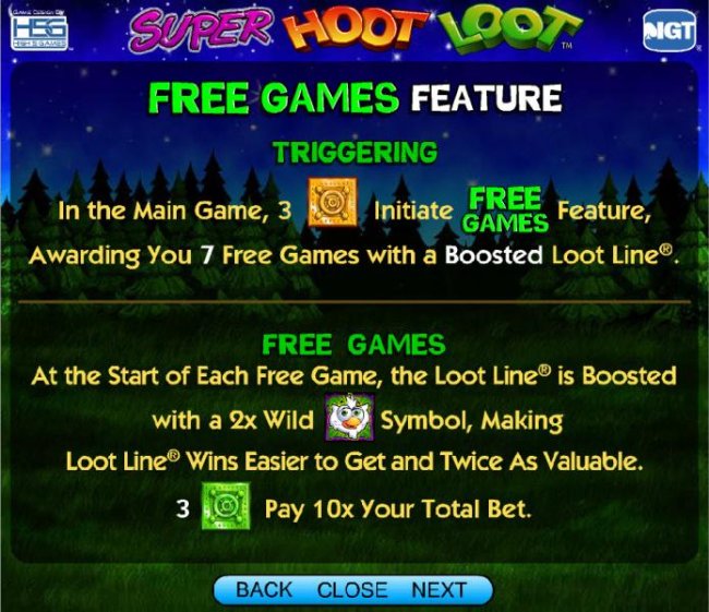 free games feature rules - Free Slots 247